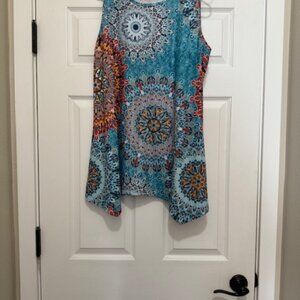 WOMENS SUMMER TANK TOP SLEEVELESS T-SHIRT CASUAL LOOSE FIT